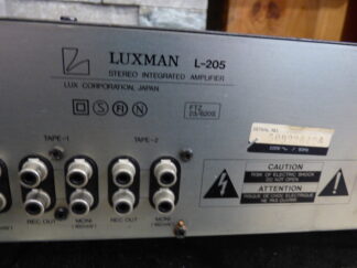 Ampli Luxman  L 205