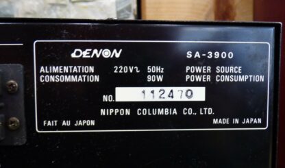Ampli Denon SA 3900 – Image 6